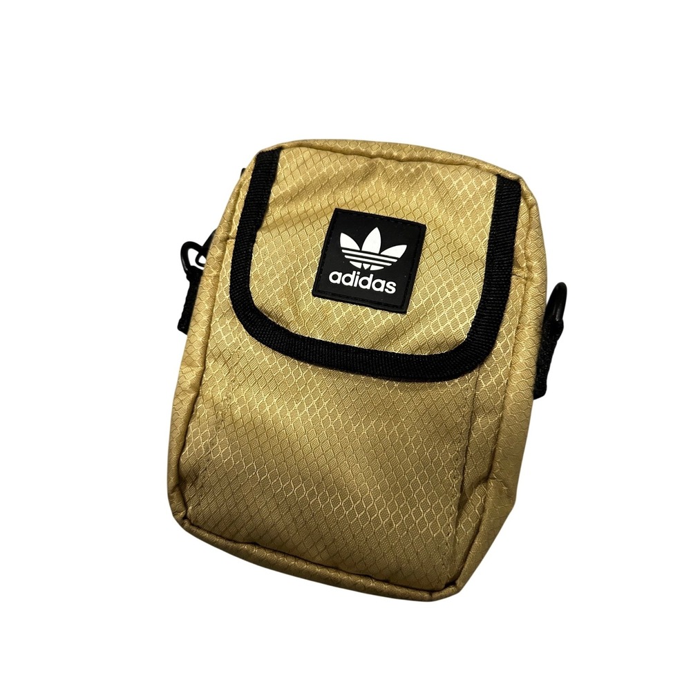 Adidas Originals Festival Crossbody Bag Mustard Yellow Ripstop Pouch A1948